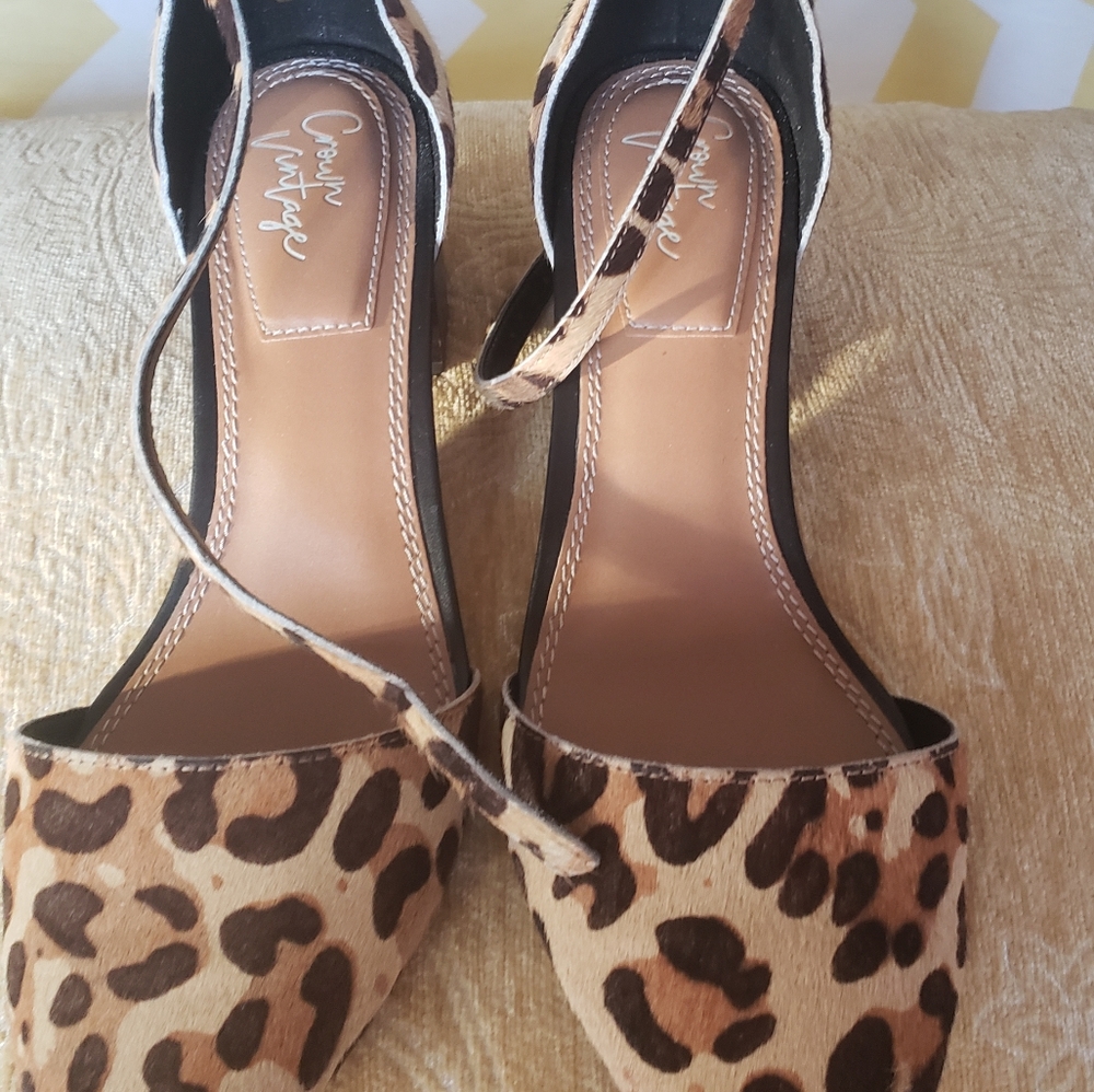 Animal print shoes